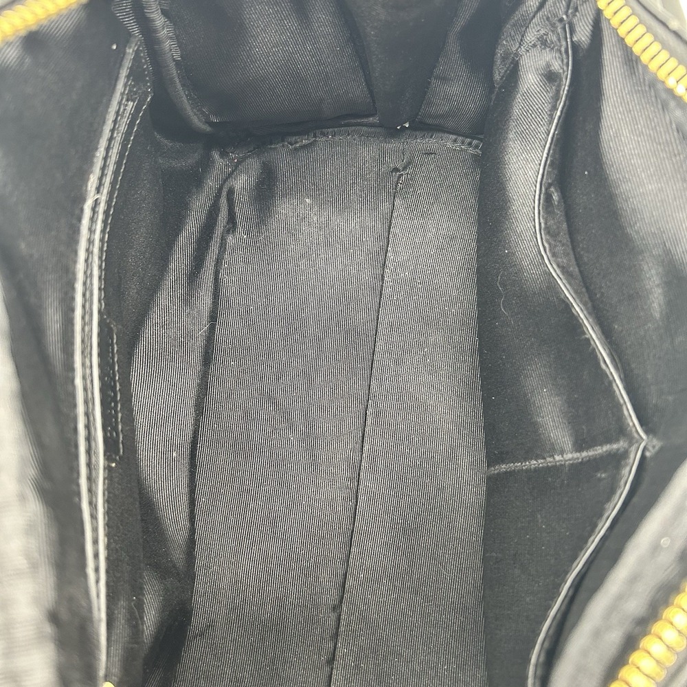 CUORE & PELLE Celeste Leather Dr. Style Satchel Black & Gold - Picture 14 of 15